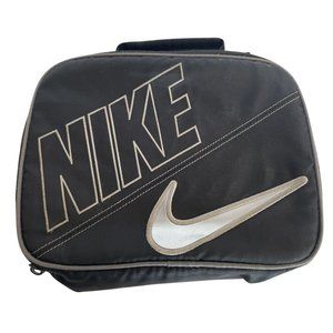 Nike Lunchbox Bag Unisex Reflective Insulated Black Gray Lunch Bags